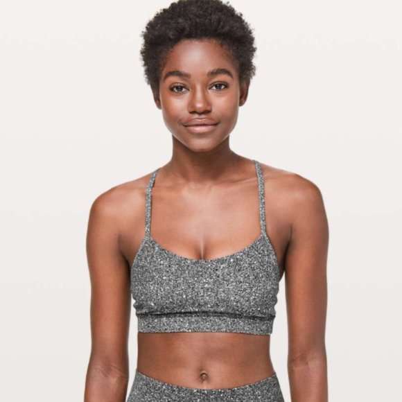 Lululemon Flow Y Bra Nulu Luminesce Splatter 4 - Picture 4 of 15